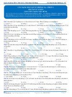 Bài tập trắc nghiệm chương phản ứng hạt nhân (5)