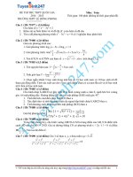 đề thi thử thpt quốc gia môn toán trường chuyên lê hồng phong