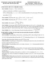 ĐỀ THI THỬ ĐẠI HỌC MÔN TOÁN LẦN II TOÁN KHỐI D TRƯỜNG THPT CHUYÊN QUỐC HỌC,THỪA THIÊN HUẾ NĂM 2012,2013