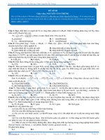 THI THỬ HÓA HỌC NĂM 2014 THẦY NGUYỄN TẤN TRUNG SỐ 8