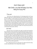 PHỔ TỔNG HỢP Một Chiến Lược Mới Để Nâng Cao Hiệu Năng Sử Dụng Phổ