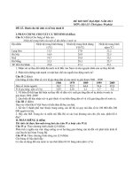 Đề thi thử Đại học cao đẳng năm 2013 môn Địa lý số 1