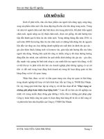 Thực trạng và những giải pháp hoàn thiện hoạt động kinh tại Công ty TNHH Đại Nhuận