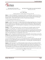 Đề thi tuyển sinh Hóa chuyên vào lớp 10 Đại học quốc gia Hà Nội