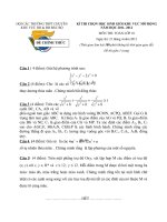 Đề thi học sinh giỏi khu vực Bắc Bộ năm học 2011 - 2012 môn Toán lớp 10