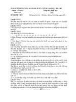 Đề và đáp án thi học sinh giỏi sinh học 9 các sở tham khảo (22)