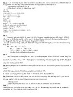 Bài tập hóa học lớp 8