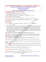 đề thi thử thpt quốc gia môn toán,đề số 05