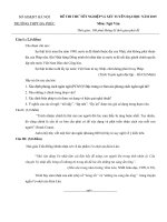 Đề thi thử Quốc gia lần 1 năm 2015 môn Ngữ Văn trường THPT Đa Phúc, Hà Nội