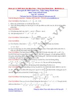 đề thi thử thpt quốc gia môn toán,đề số 15