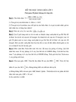 Bộ đề thi học sinh giỏi toán lớp 5_6