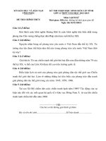 Đề thi học sinh giỏi môn Sử lớp 12 năm học 2012 - 2013 tỉnh vĩnh phúc(có đáp án)