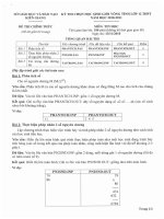 Đề thi học sinh giỏi lớp 12 THPT tỉnh Kiên Giang năm 2011 môn tin