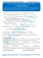 Bài tập trắc nghiệm chương phản ứng hạt nhân (2)