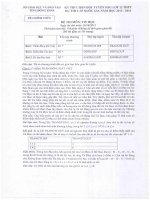 Đề thi học sinh giỏi lớp 12 cấp tỉnh Đồng Tháp năm 2013 - 2014 Vòng 2 môn Tin học