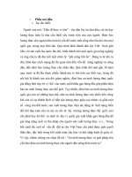 an ninh lương thực và giải pháp