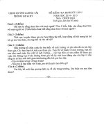 Đề kiểm tra định kỳ lần 1 môn GDCD lớp 6 năm 2015