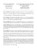 Đề thi học sinh giỏi lớp 12 THPT tỉnh Bình Phước năm 2012 - 2013 môn vật lý