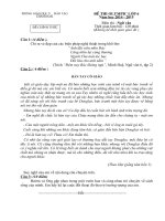 Olympic văn 6,7,8 2015 ( Thanh Oai)