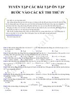 Tuyển tập trắc nghiệm ôn tập vật lý 12