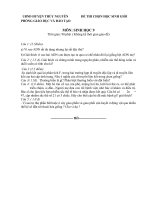 Đề và đáp án tham khảo  môn sinh học lớp 9 bồi dưỡng học sinh giỏi (11)