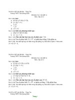 đề kiểm tra 1 tiết toán 12