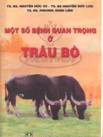 Ebook Một số bệnh quan trọng ở trâu bò - NXB. Nông nghiệp