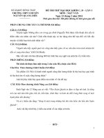 Đề thi thử đại học lần 1 năm 2014 môn Ngữ Văn trường THPT chuyên Nguyễn Quang Diêu, Đồng Tháp