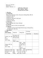 Đề kiểm tra học kì II môn sinh 8 có đáp án