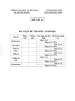 Đề học sinh giỏi môn sinh học lớp 9 tham khảo luyện thi  (3)