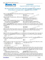 bài 4 Giảm phân