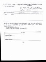 Đề thi giải toán trên Máy tính cầm tay cấp Quốc gia năm 2013 môn Toán lớp 9 THCS - Đề thi đồng đội