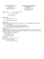 Đề tuyển sinh vào 10 môn toán năm 2012_HÀ NAM
