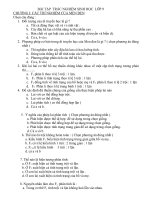 Đề thi trắc nghiệm môn sinh học lớp 9  kiểm tra năng lực học sinh  (45)