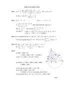 Đáp án và gợi ý giải đề thi 5 câu hỏi