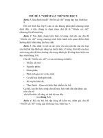 Đề sưu tầm môn sinh học lớp 9 tham khảo bồi dưỡng học sinh (44)