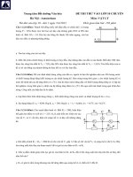 Đề thi thử vào lớp 10 môn Vật Lý năm 2015 trường THPT Chuyên Hà Nội - Amsterdam