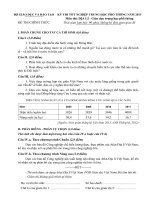 Đề thi tốt nghiệp THPT năm 2013 môn Địa lý (Hệ Phổ Thông) - Có đáp án