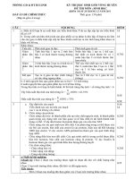 Đề và đáp án thi học sinh giỏi sinh học 9 các sở tham khảo (19)