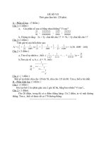 Đề thi thử Học sinh giỏi Lớp 6 môn Toán_7