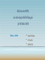 Kiến trúc cơ sở BTS các chức năng & thiết kế băng gốc 3G WCDMA UMTS