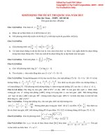Đáp án và đề thi thử môn Toán 2015 số 2 của diễn đàn k2pi