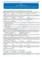 THI THỬ HÓA HỌC NĂM 2014 THẦY VŨ KHẮC NGỌC SỐ 6