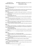 Đề thi học sinh giỏi tỉnh môn sinh lớp 9 các sở năm gần đây tham khảo bồi dưỡng học sinh (10)