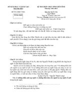 Đề thi học sinh giỏi lớp 9 THCS tỉnh Thanh Hóa năm học 2011 - 2012 môn Ngữ văn