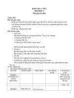 Sưu tầm đề học sinh giỏi sinh học lớp 8 tham khảo bồi dưỡng các năm (43)