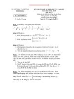 Đề thi tuyển sinh vào lớp 10 chuyên Toán trường THPT Chuyên Lam Sơn, Thanh Hóa năm 2014 - 2015