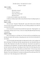 Đề thi thử vào lớp 10 môn Ngữ văn năm 2015 Quận Tây Hồ, Hà Nội