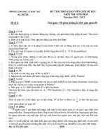 Đề học sinh giỏi môn sinh học lớp 9 tham khảo luyện thi  (7)