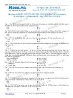 bài 5 Luyện tập về Giảm phân
